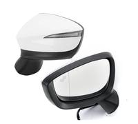 Espejos Exteriores Automóviles Para Mazda ParaCX-5 2015 2016 Espejo Retrovisor Lateral 9 Pines Cristal Calefactado Ajuste Eléctrico Intermitentes Plegables, Luz De Punto Ciego(A pair)