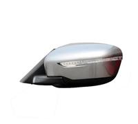 Espejos Exteriores Automóviles Para Nissan Para X-trail 2014-2020 Cámara Potencia Plegable Luz Advertencia Flash Montaje Espejo Retrovisor Lateral Retrovisor Puerta Exterior(Plata,9 Wire L)