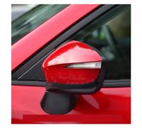 Espejos Exteriores Conjunto Espejo Retrovisor Puerta Exterior Con Ajuste Ángulo Eléctrico, Calefacción Plegable, Monitoreo Punto Ciego Para Mazda Para CX-5 2015 2016(LH Passion Red(8P))