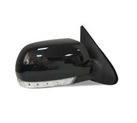 Espejos Exteriores Espejo Retrovisor De Coche Con Reflector Marcha Atrás 8 Pines Señal Giro Para Hyundai Para Santa Fe IX55 (2008-2012)(Black-Right Side)