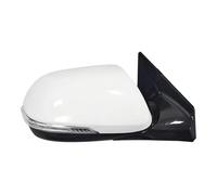 Espejos Exteriores Espejos Retrovisores Eléctricos Plegables Luz Dirección Para Hyundai Para Grand Para Santa Fe XL 13-20(10Pin Right White)