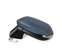 Espejos Exteriores para Automóviles Espejo Retrovisor Eléctrico Plegable Con Luz Intermitente Y Calefacción Cable De 6/8 Pulgadas Para Toyota Para Corolla E210 (2020-2022)(Azul,6PINS Left)