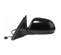 Espejos Exteriores para Automóviles Para A4L 2009 2010 2011 2012 Cable 6/8/14 Espejo Retrovisor Lateral Plegable Eléctrico Con Lente Ajustable(Type9 14 Wire Left)