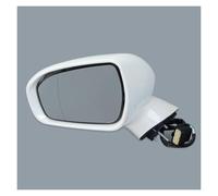 Espejos Exteriores para Automóviles Para Ford Para Mondeo MK5 2015-2022 Accesorios Coche Espejo Retrovisor 9 Pines Con Espejo Lateral Plegable(White L)