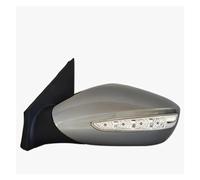 Espejos Exteriores Para Hyundai Para Sonata 8 2011 2012 2013 2014 2015 Conjunto De Espejo Retrovisor Automotriz Conjunto De Espejo Retrovisor Lateral(E 5 Wire Matte-L)