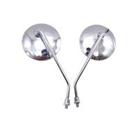 Espejos Extremo Manillar Espejos Retrovisores De Motocicleta Accesorios Laterales Redondos Para Px LX Lx50 Gts 300 Para Et4 50 Zip Finales Del Manillar