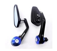 Espejos Finales del Manillar De 22mm Espejo Lateral De La Motocicleta Retrovisor Universal De Barra del Mango para Yam&aha MT 07 FZ6 para KAW&ASAKI Z900 Espejos retrovisores