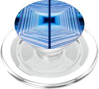 Espejos infinitos de arte fascinante Salón del Espejo PopSockets PopGrip para MagSafe