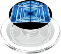 Espejos infinitos de arte fascinante Salón del Espejo PopSockets PopGrip para MagSafe