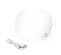 Espejos interiores de coche, placa de visera solar de 20 x 4 x 15 cm, 1 juego de cristal para interior de coche, por lo que es conveniente para retoques sobre la marcha, visibilidad sin obstáculos y