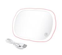 Espejos interiores de coche, placa de visera solar de 20 x 4 x 15 cm, 1 juego de interior de cristal para el coche, por lo que es conveniente para retoques sobre la marcha, visibilidad sin obstáculos