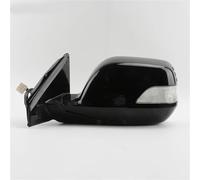 Espejos Laterales Coche Conjunto de espejo retrovisor exterior plegable eléctrico con luz LED y calefacción para CRV RE1 RE2 RE4 2007 2008 2009 2010 2011(LH-9PINS-Blue)