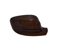 Espejos Laterales Coche Para X1 X3 2011-2013 Espejo retrovisor externo lateral Conjunto cristal Luz señal giro Lámpara Tapa inferior Carcasa Marco Cubierta(Brown Shell R)