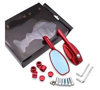 Espejos Laterales De Motocicleta Billet Aluminio Street Sports Scooter Accesorios 8 / 10mm Espejo Retrovisor Universal CNC