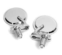 Espejos Laterales De Vista Trasera con Extremo Barra Manija Redonda 3 "7/8" 22 Mm para Bicicletas Calle Accesorios Motocicleta para Suzuki B-King GSF1250