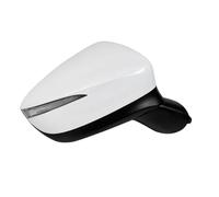 Espejos Laterales Del Coche Para MAZDA CX5 2015-2016 Conjunto De Espejo Retrovisor De 8 Pines Con Ajuste Eléctrico De La Lente, Plegable Y Calefactado(Blanco,lado derecho)