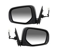 Espejos Laterales Del Coche Para Mitsubishi Para Triton L200 2015-2018 Para RHD Espejo Retrovisor Lateral Convexo De 3 Cables(Izquierda y derecha)