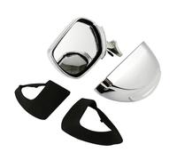 Espejos Laterales Espejos retrovisores con señal de giro para motocicleta para Goldwing GL1800 2013 2014 2015 2016 2017 Retrovisores Moto(Chrome Clear)