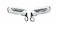 Espejos Laterales Espejos Retrovisores Laterales Para Motocicleta Para Goldwing GL1800 2018 2019 2020 2021 2022 2023, Lentes De Luz De Señal De Giro LED Retrovisores Moto(Pearl White)