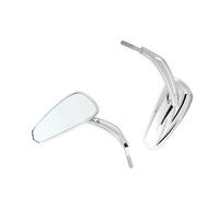 Espejos laterales Espejos Retrovisores Para Motocicletas Para Harley Springer Softail FXSTS 1988-1998 19992000 2001 2002 2003 2004 2005 2006 Espejo Retrovisor Para Manillar(Silver)