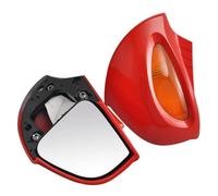 Espejos Laterales Moto Para BMW Para R1100RT Para R1150RT Para R1100 RT R850RT Motocicletas Carenado Espejos Laterales Espejo Retrovisor Cubierta De Señal Giro Lente Ámbar Espejos Retrovisores(Color:4