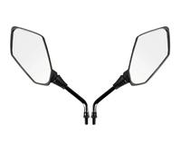 Espejos Laterales Motocicletas 2 Espejos Retrovisores Universales para Motocicleta De 8 Mm Y 10 Mm Convexos Accesorios Modificados(10mm)