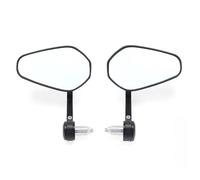 Espejos Laterales Motocicletas Espejo Retrovisor Manillar Motocicleta Lado Izquierdo Derecho Giratorio Universal con Tornillo 8 Mm Accesorios Modificados(Long Mirror)