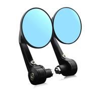 Espejos Laterales Motocicletas Espejo Retrovisor Universal para Motocicleta De 7/8" Y 22 Mm Modificado para Manillar De Motocicleta con Ángulo Completo