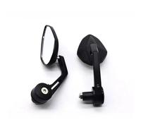 Espejos Laterales Motocicletas Espejos Retrovisores Para Manillar De Motocicleta De 7/8" 22 Mm Piezas De Repuesto Para Motocicleta Accesorios Modificados Zquierdo Derecho Laterales(Black)