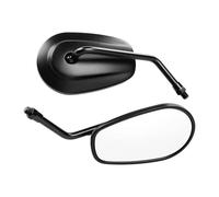 Espejos Laterales Motocicletas Espejos Retrovisores Universales Para Motocicleta M 10 Espejos Laterales Para Manillar Motocicleta Accesorios Modificados Zquierdo Derecho Laterales(Black)