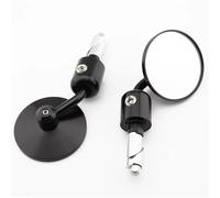 Espejos Laterales Motocicletas Motocicleta Juego Espejos Retrovisores Redondos 7 8 Pulgadas Extremos Manillar