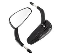 Espejos Laterales Motocicletas para Carretera para Calle para Deslizamiento para Electra para Deslizamiento para Sportster para Hierro 883 1982-2024 Espejos Retrovisores(Black)