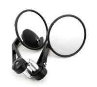 Espejos Laterales Motocicletas Para GSX1300K Para GSR400 Para GSR600 Para SFV650 Espejo Retrovisor De 7/8" Extremos De Manillar Accesorios Modificados Motocicleta Zquierdo Derecho Laterales(Black)