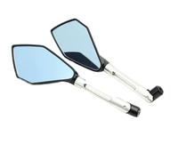 Espejos Laterales Motocicletas para Hornet para CB650R Motocicleta Espejos Retrovisores Espejo Retrovisor(Silver)