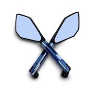 Espejos Laterales Motocicletas para K1300 para K1200 para F800 para F650 para G650 para HP2 Accesorios Espejo Retrovisor Lateral Modificado Motocicleta(Blue)