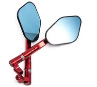 Espejos Laterales Motocicletas para Monster para Series para GT para Series para Hypermotard Accesorios Modificados Motocicletas Espejo Retrovisor Lateral Motocicleta(Red)