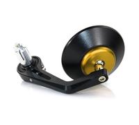 Espejos Laterales Motocicletas para Scrambler 800 2015 2016 2017 2018 para Scrambler1200 Motocicleta Retrovisor Espejo Lateral Manillar Espejos Finales(Gold)