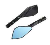 Espejos Laterales Motocicletas para TNT125 para TNT135 para TNT250 para TNT300 para TNT600 Motocicleta 8 Mm 10 Mm Espejos Retrovisores Laterales(Black)