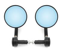 Espejos Laterales Motocicletas para Tuono para Mana para Dorsoduro para Shiver para Pegaso para SXV para Scarabeo Espejos Retrovisores 1 Pulgada 25 Mm Manillar Motocicleta(B)