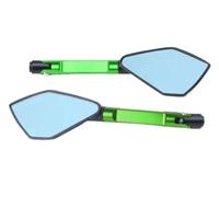Espejos Laterales Motocicletas Para Z800 Para Z1000 Para Z900 Para ER6N Para ER6F Espejo Retrovisor Lateral Motocicleta Tornillos 8 Mm 10 Mm Accesorio Montaje Zquierdo Derecho Laterales(Green)