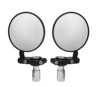 Espejos Laterales Motocicletas Universal 22mm Extremo Barra Manillar Motocicleta Espejo