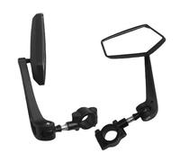 Espejos Laterales Motocicletas Universal Espejo Retrovisor Manillar Bicicleta Gran Angular HD Espejos Retrovisores Giratorios 360°