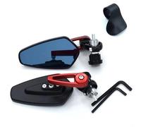 Espejos Laterales para Manillar de Motocicleta de 7/8 "y 22mm para PCX125 PCX150 CBR125R CBR150R CB650F CBR650(Red a)