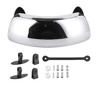 Espejos Laterales Para Motocicleta,Espejo Central Ajustable 180°Universal de Aleación Aluminio para Scooters y Motocicletas con Montaje Fácil y Visión Completa Trasera, Espejo Retrovisor