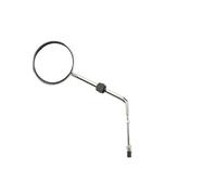 Espejos Laterales Para Motocicleta Espejo Retrovisor Para Motocicleta Campo De Visión Ultra Amplio Accesorios Para Motocicleta Para Django QP150T-C(Silver left)