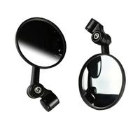 Espejos laterales para motocicletas Espejos Retrovisores Para Manillar De Motocicleta Para Scooter Adecuados Para Motos Para Scooters Universales Para Redondos