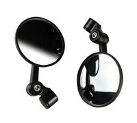 Espejos laterales para motocicletas Moto Scooter Retrovisor Universal Redondo Manillar Espejo Manillar Espejos