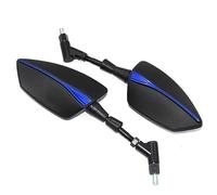 Espejos Laterales Para XL1000 XL125 XL 1000 125 V Para Varadero Para ABS Accesorios para motocicletas Espejos retrovisores laterales ajustables Retrovisores Moto(Blue)