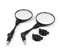 Espejos Laterales Plegables Redondos Retrovisores Para Motocicleta Para Kawasaki KLX250R KLX250S KLX250SR KLE500 KLE400 8mm/10mm
