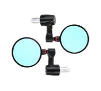 Espejos Laterales Traseros De Motocicleta Para Fazer FZ8-N FZ8-S YZF-R25 YZF-R3 YZF600R YZF750R YZF1000R MT-01 MT-25 MT-03 XJR 400 1300 Espejos retrovisores de motocicleta(ROJO)